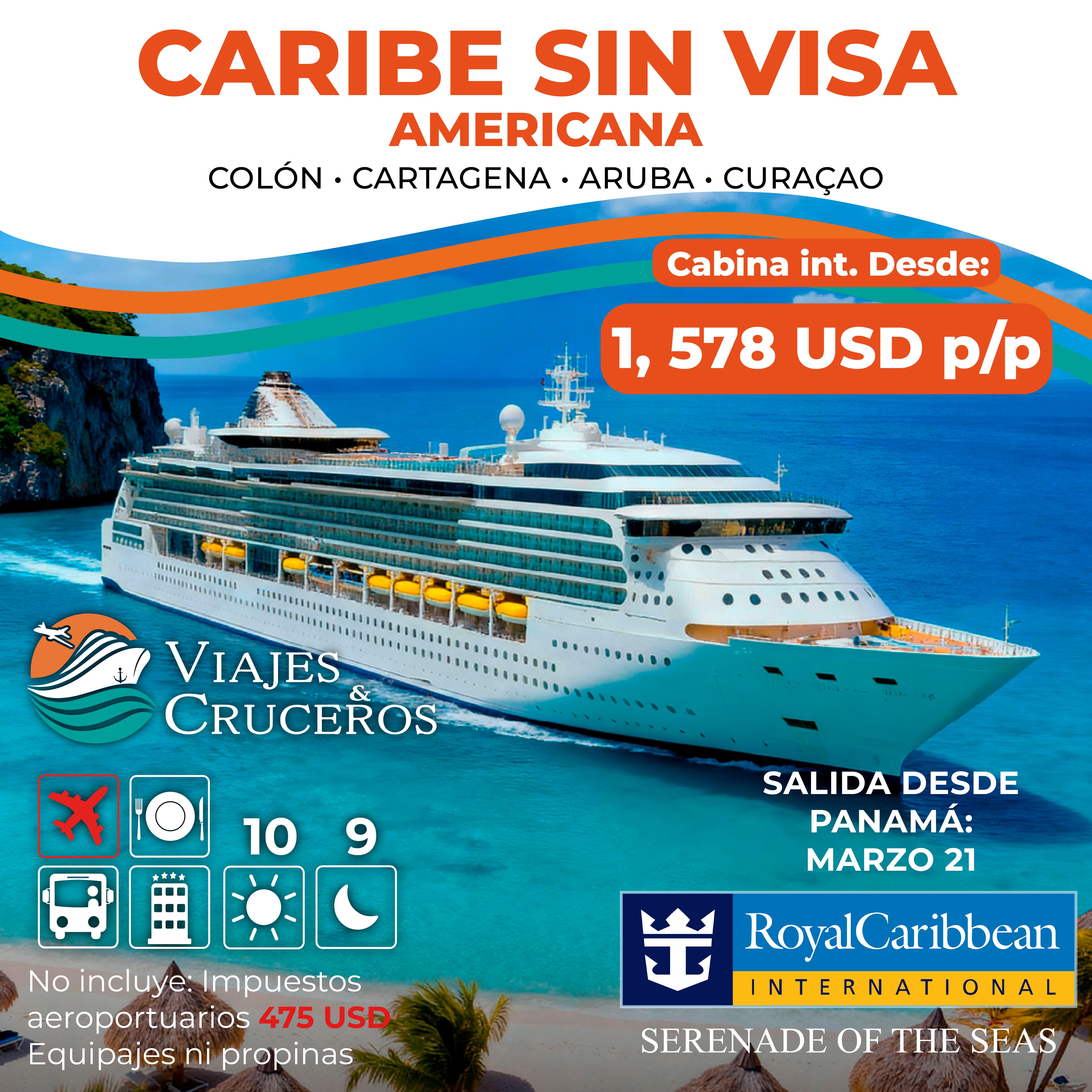 Caribe sin Visa Americana