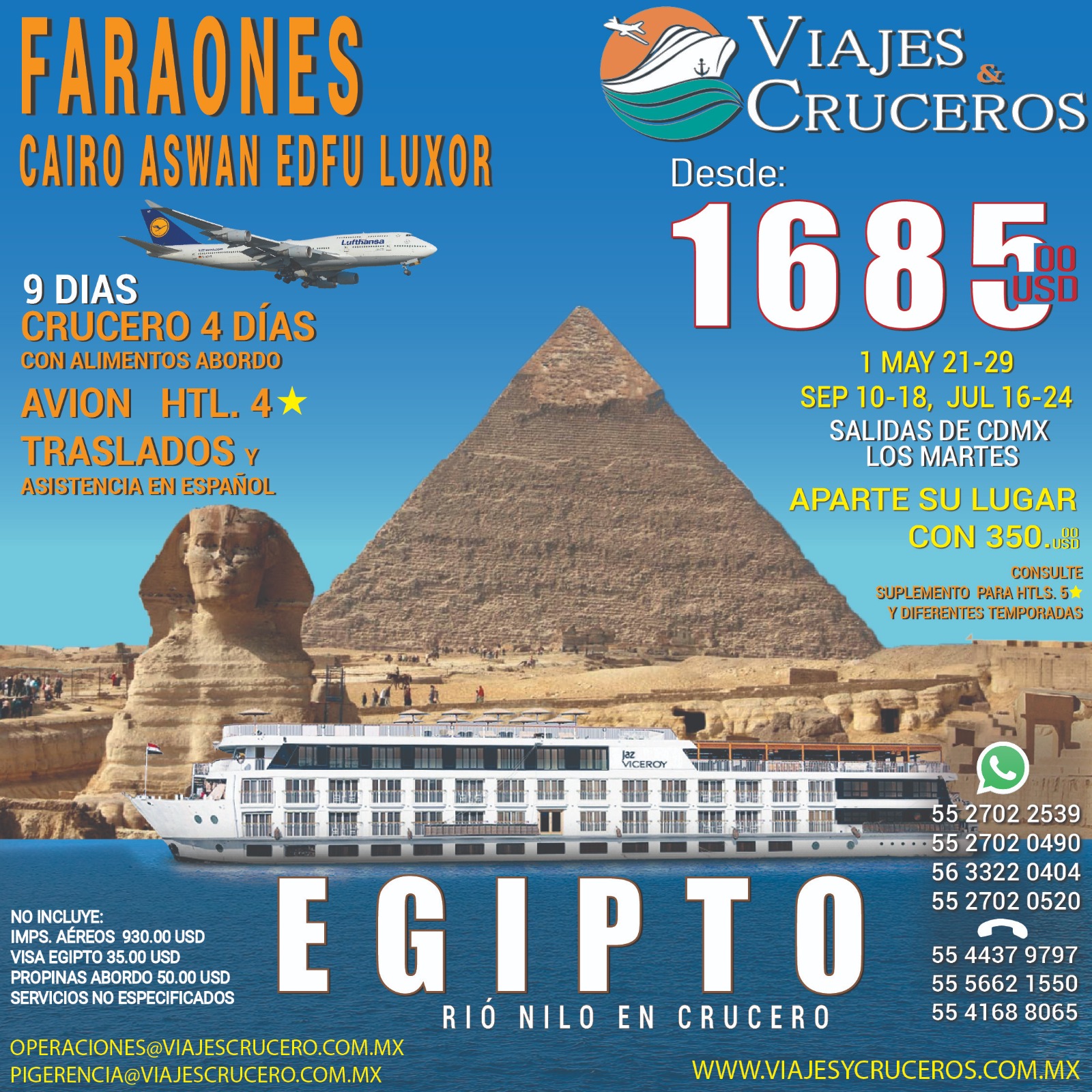EGIPTO FARAONES